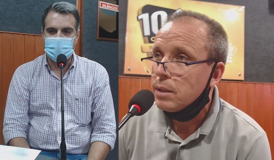 Os vereadores Fabiano Agi (PDT) e Marcos Carenga (DEM) foram entrevistados nesta sexta-feira (12) ao Jornal do Povo
