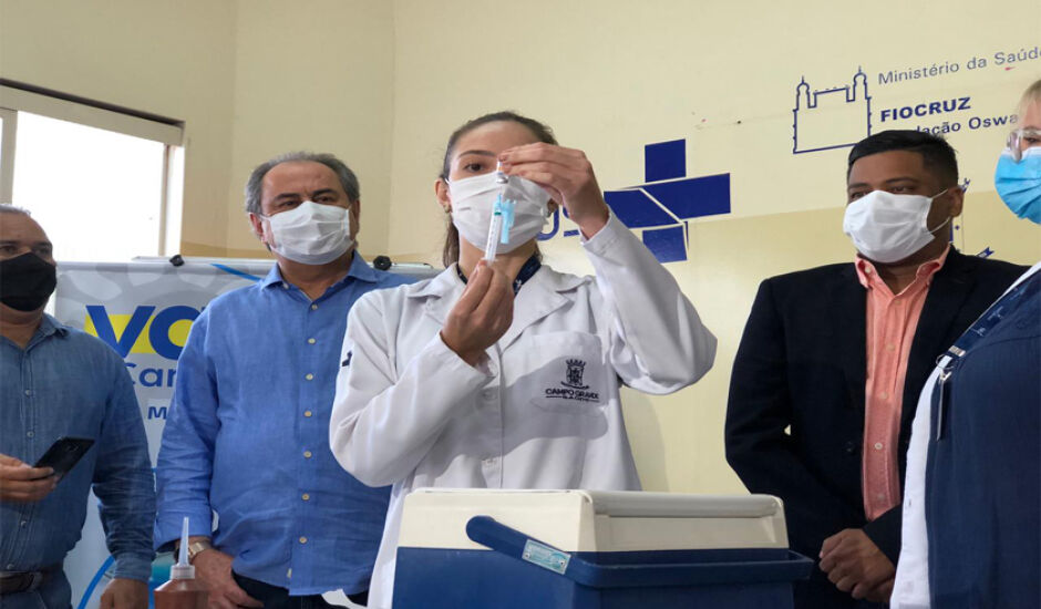 Vacinômetro municípios querem acelerar campanha de vacinação contra Covid-19