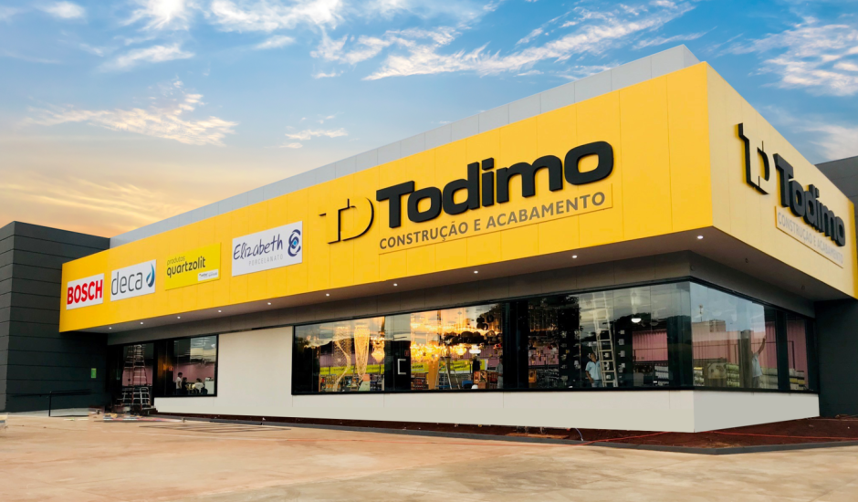 A Todimo conta com três lojas em Campo Grande com tudo que você precisa, do básico ao acabamento