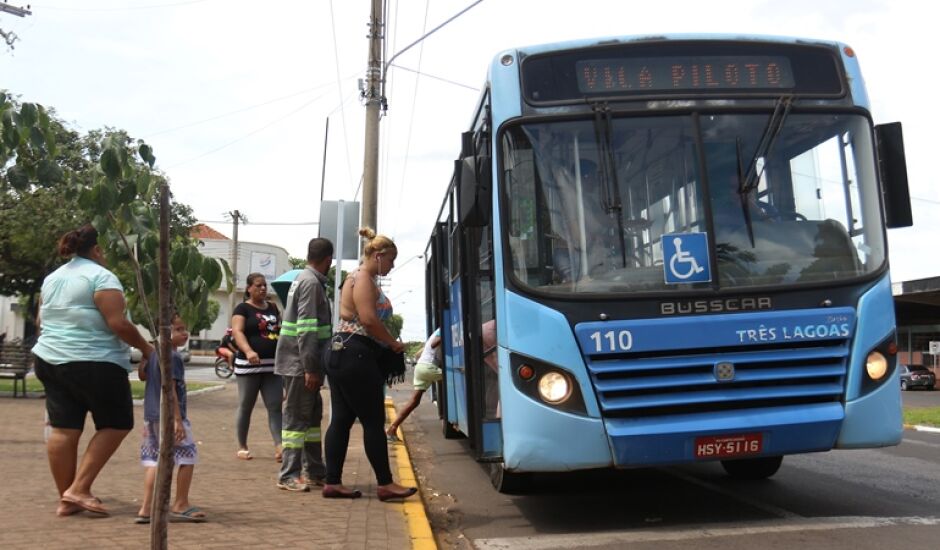 Transporte público segue sem operar em Três Lagoas