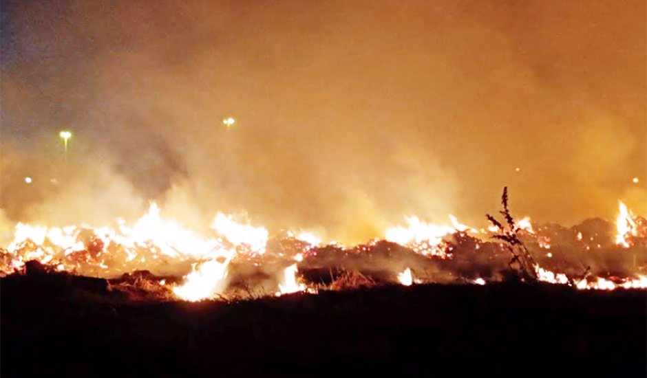 Em 2020 um incêndio de grandes dimensões atingiu mais 15 propriedades rurais entre Paranaíba e o município de Inocência