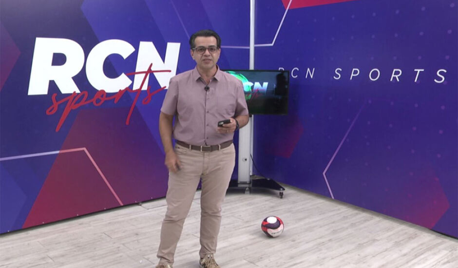 RCN sports é apresentado pelo jornalista Israel Espíndola, diariamente às 12h30,