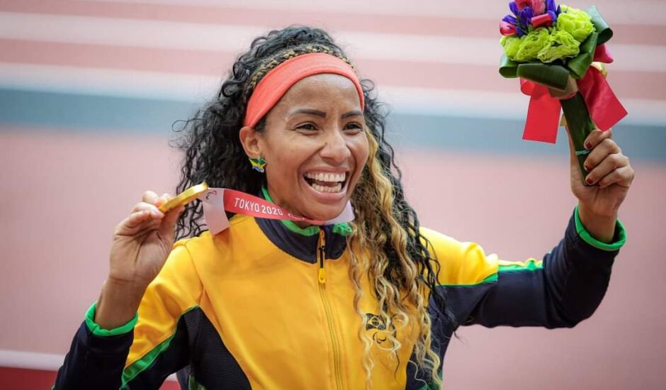 Atleta  conquistou a medalha de ouro na  paraolimpíada de Tóquio