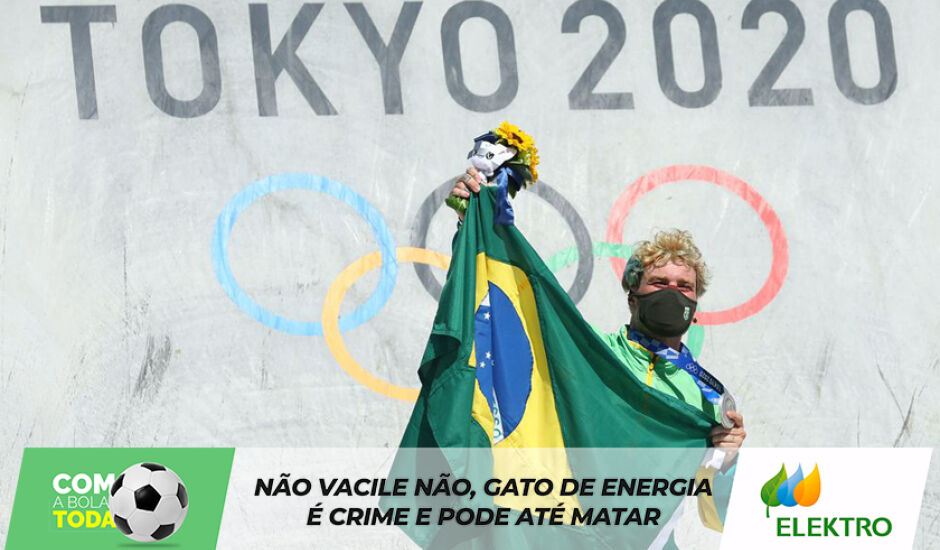 Catarinense leva 3ª medalha do Brasil na modalidade em Tóquio