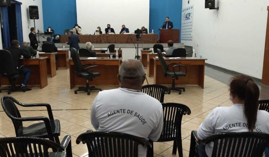Vereadores de Paranaíba aprovaram o piso salarial de um R$ 1.550 para os agentes comunitários de saúde e endemias
