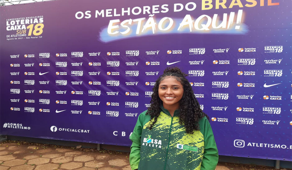 Ana Laura terminou em 6° lugar ranking brasileiro de atletismo