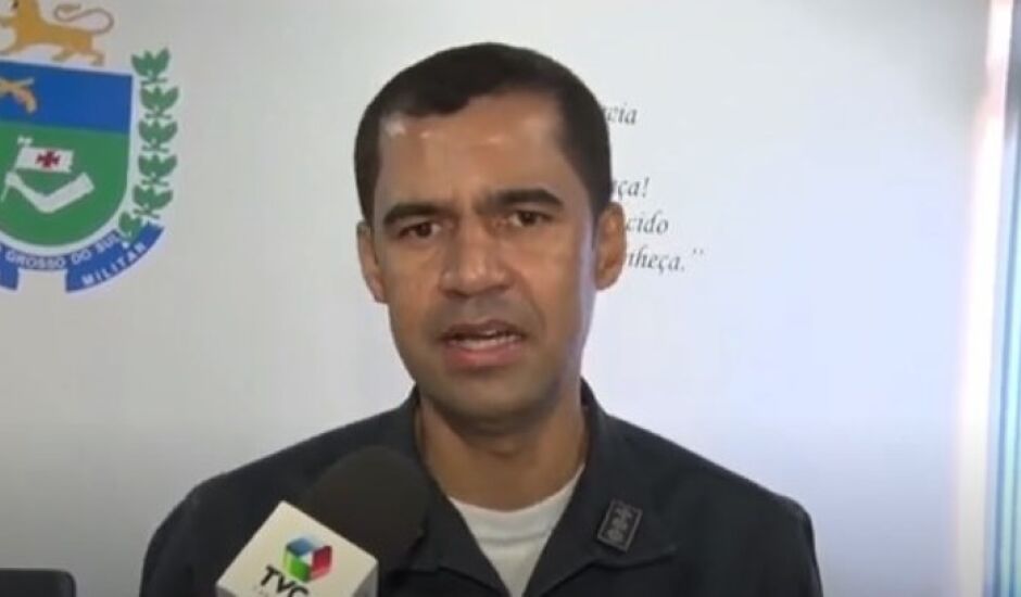 Tenente coronel Paulo Ribeiro, comandante do 2&ordm; Batalhão de Polícia Militar