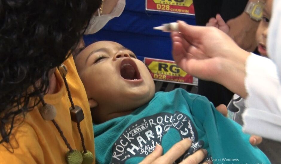 Ainda conforme o órgão, o objetivo dela é vacinar contra a poliomielite crianças menores de 5 anos