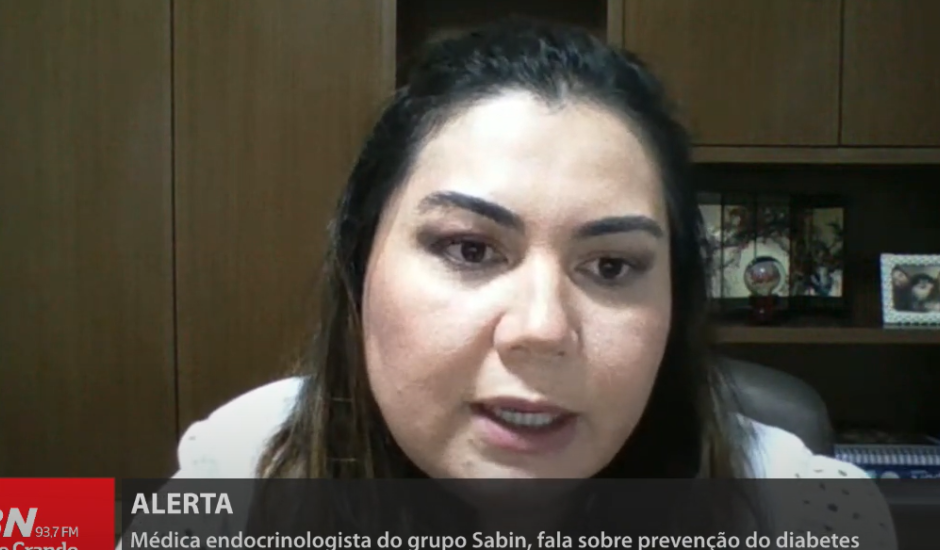 Médica endocrinologista do grupo Sabin, Renata Pinto Camia