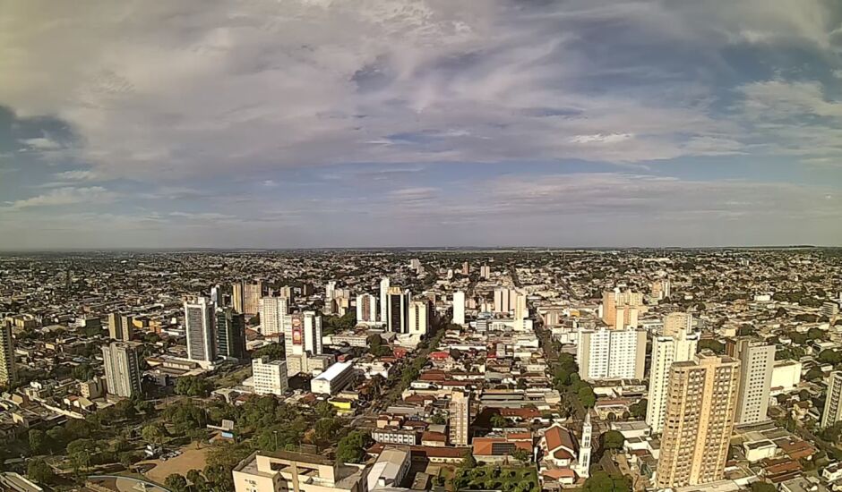 Nesta sexta-feira, Campo Grande tem mínima de 23°C e máxima de 35°C, assim como o município de Dourados