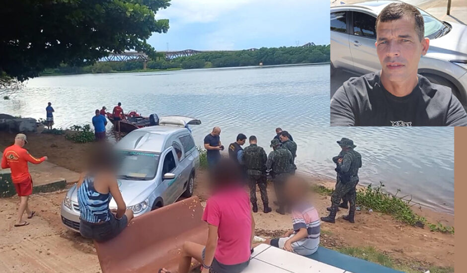 Pescador morreu afogado durante fiscalização da PMA de São Paulo, no rio Paraná.