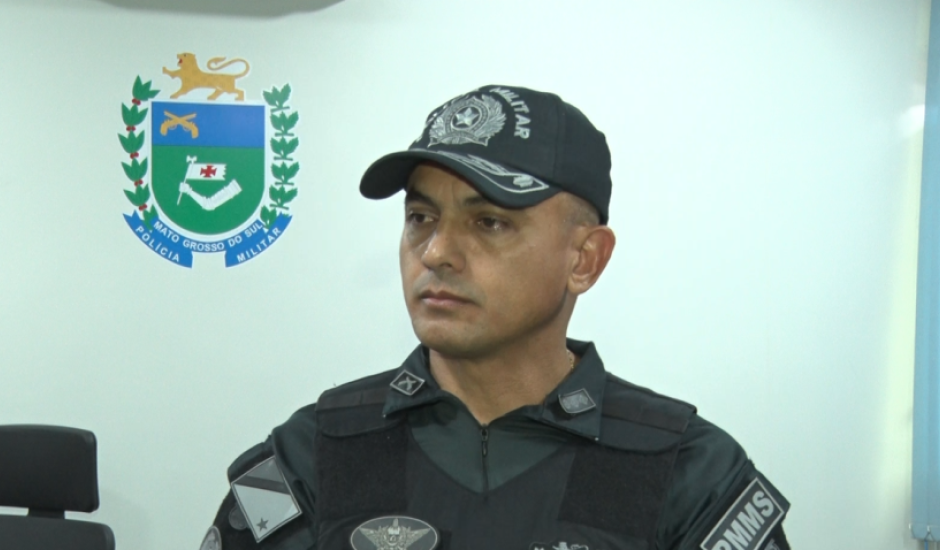 Segundo o comandante do 2&ordm;BPM, major Moreira, houve redução de 31,75% de crimes em Três Lagoas.