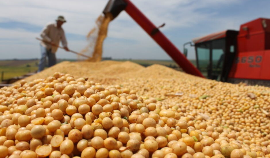 Colheita de soja em MS está 0,80% mais acelerada que em 2023