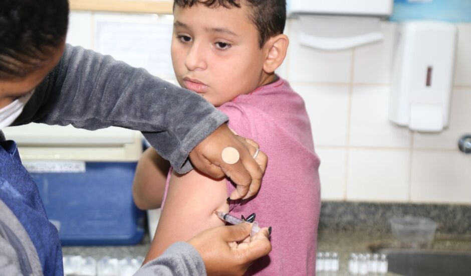 Apenas 3 mil crianças foram vacinadas na Capital