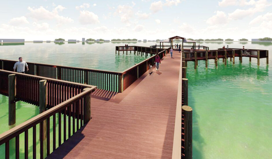 Deck  será um espaço para a contemplação da Lagoa