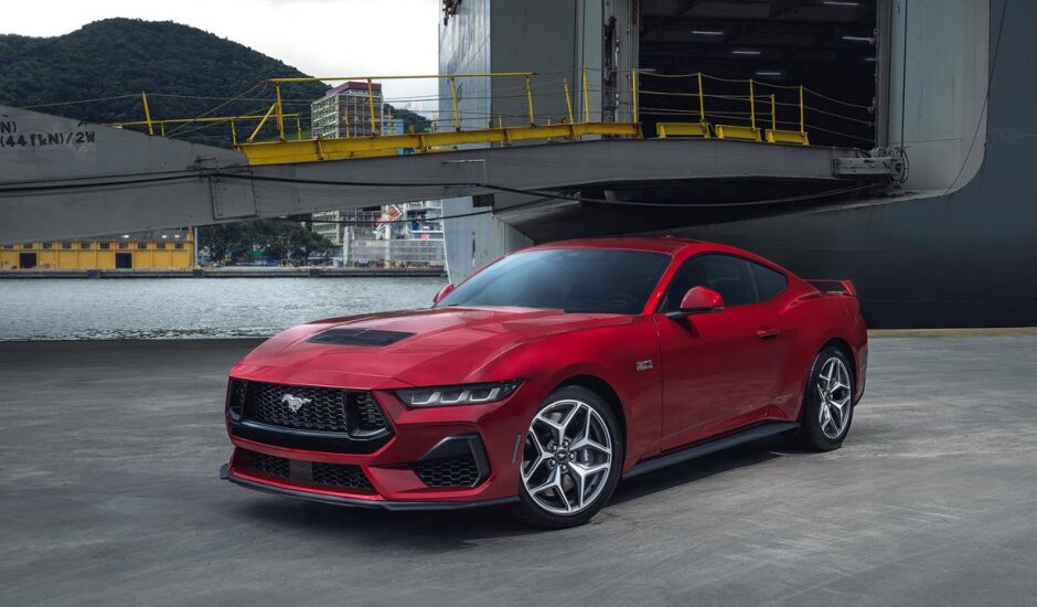 Novo modelo Mustang chega ao Brasil custando mais de R$500 mil