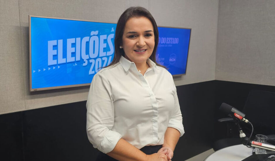 Adriane Lopes, candidata à reeleição pelo Partido Progressistas (PP)