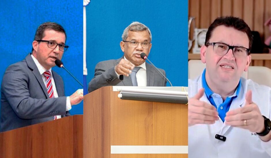 Pré-candidatos são Cassiano Maia (PSDB), Paulo Verón (PL) e Ruy Costa Neto, do DC.