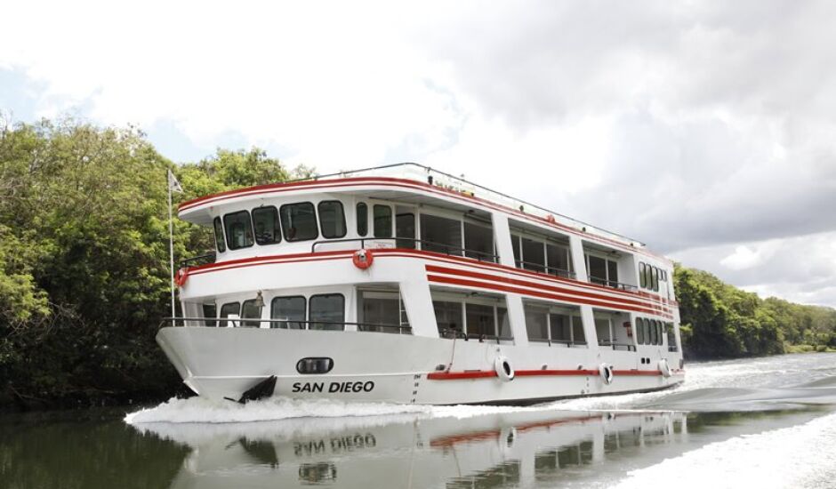 A embarcação para passeios nos rios em Três Lagoas terá capacidade para 40 pessoas.