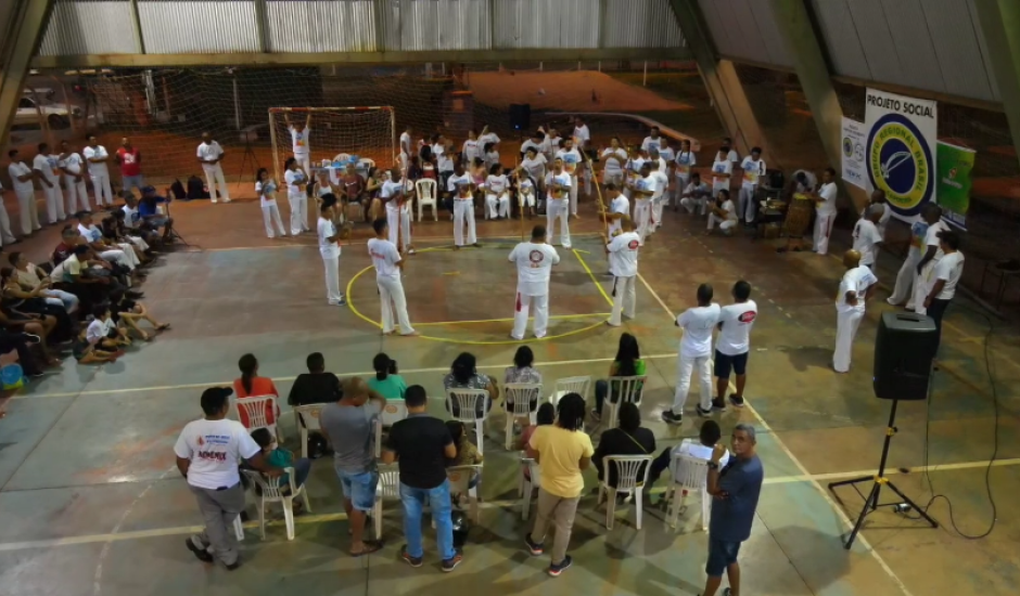 O encontro homenageou grandes mestres de capoeira, que foram fundamentais para difundir o esporte em Três Lagoas.
