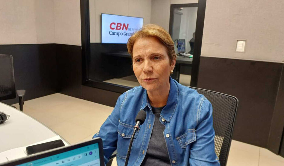 Senadora Tereza Cristina em entrevista à Rádio CBN-CG em junho/23