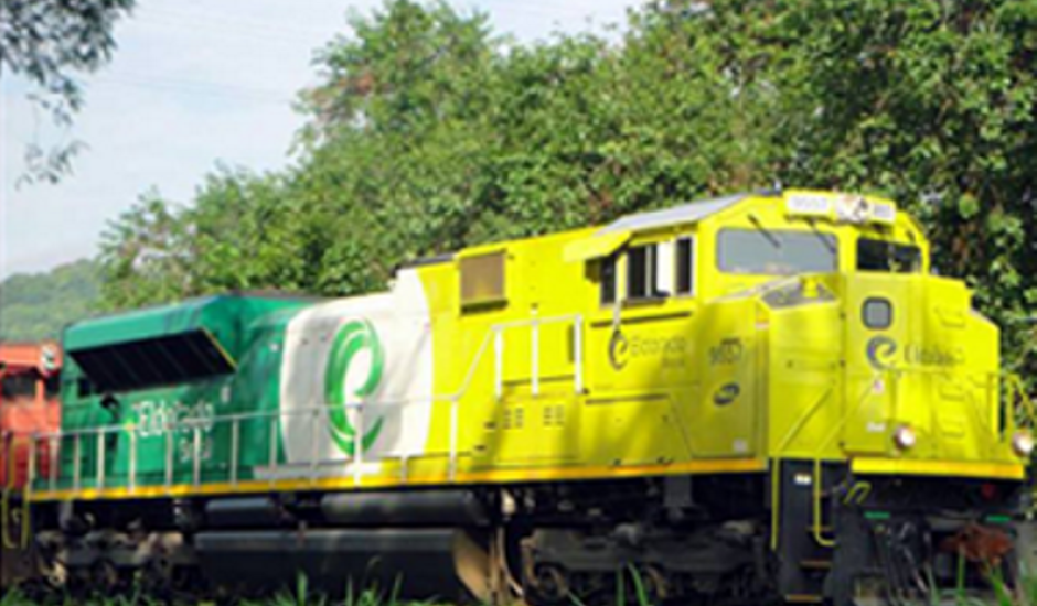 Eldorado pretende transportar celulose pela ferrovia até o Porto de Santos.