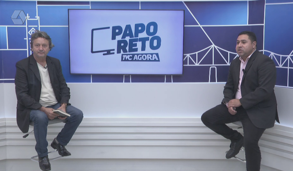 Quadro Papo Reto faz parte do programa TVC Agora, da TVC HD, Canal 13.1.