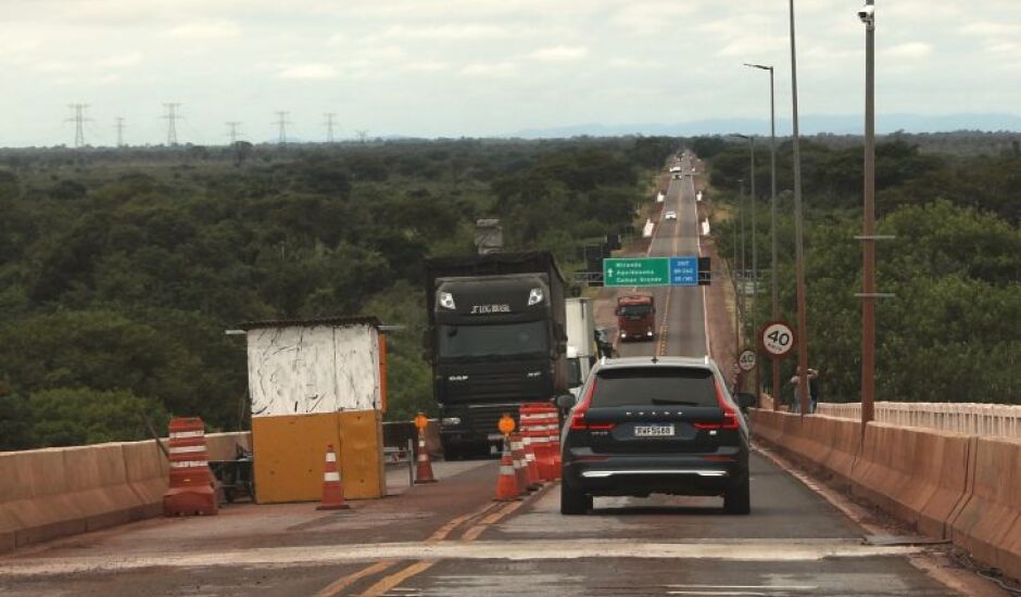 Ponte ficará sem trânsito de veículos por 17 horas