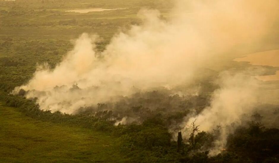 Incêndios florestais no Mato Grosso do Sul.