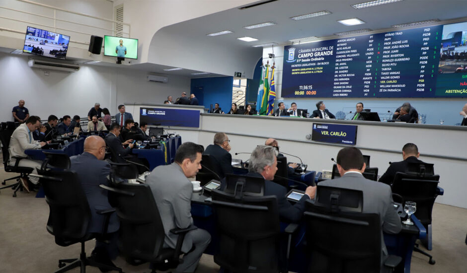 Plenário da Câmara Municipal de Vereadores de Campo Grande