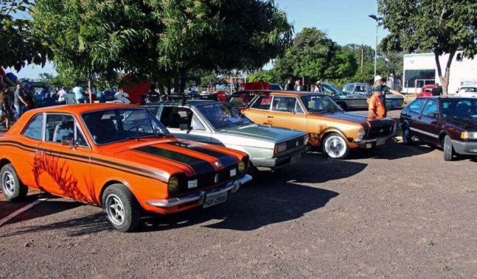 O objetivo do "12&ordm; Encontro de Carros Antigos" é relembrar os modelos icônicos do passado e suas características marcantes.