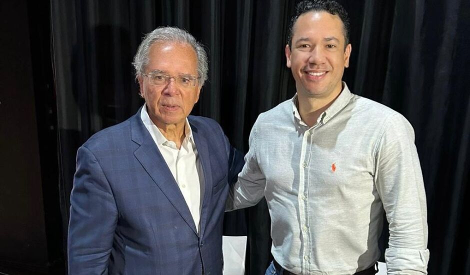 Fabiano Reis encontrou com Paulo Guedes durante o Interagro