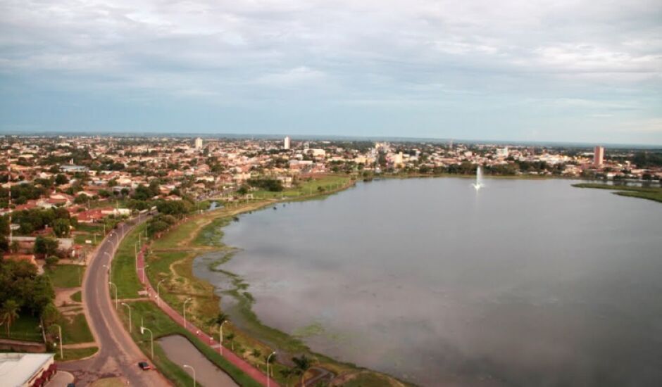 Obras do Deck da Lagoa Maior é anunciado como parte do Pacotão de Obras do município.