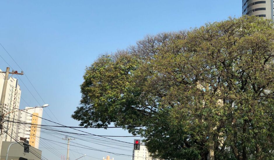 Nas primeiras horas do dia Campo Grande registrou mínima de 20&ordm;C. 