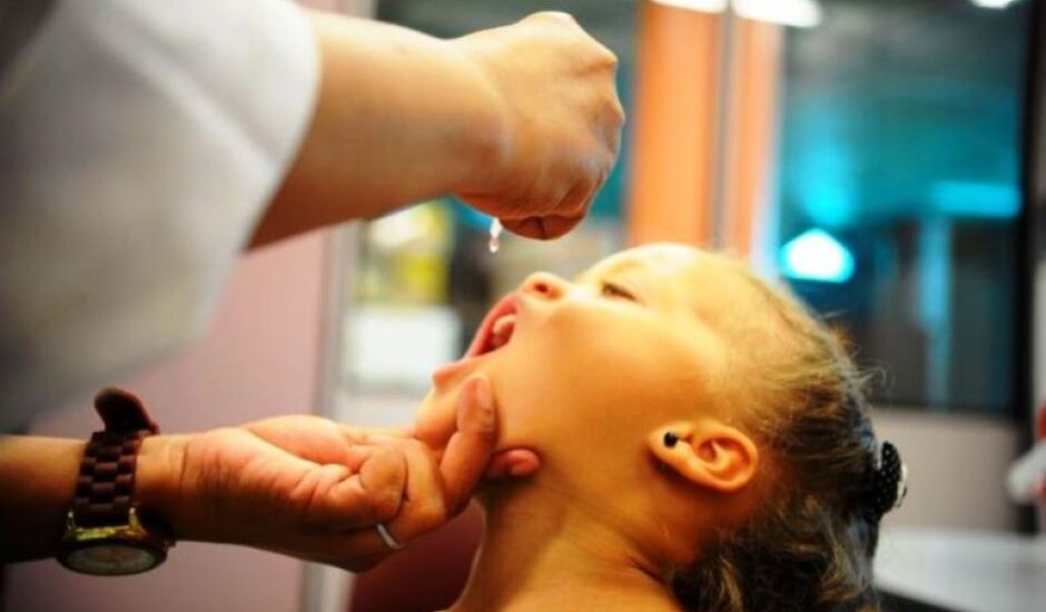 A campanha de vacinação contra a poliomielite terminou em junho.