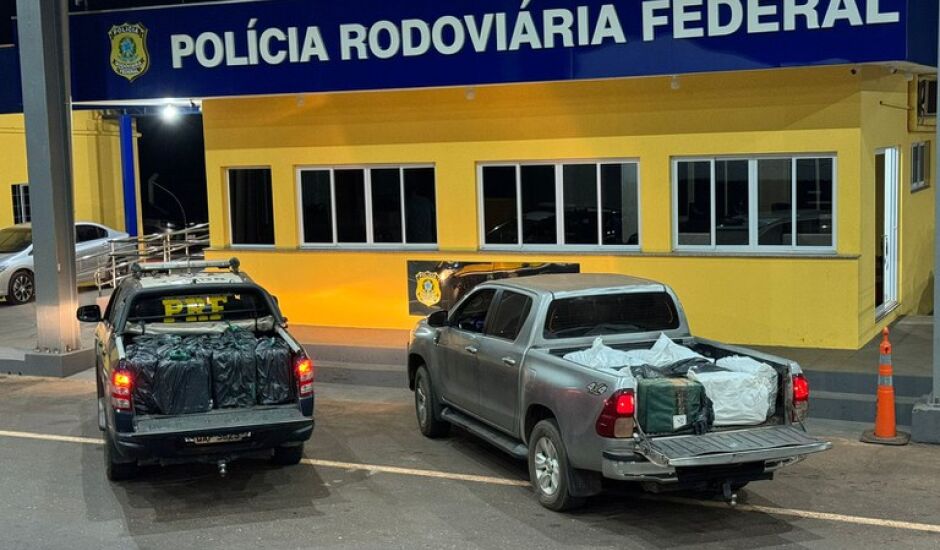 Os agentes da PRF de Paranaíba identificaram a suspeita durante uma abordagem de rotina