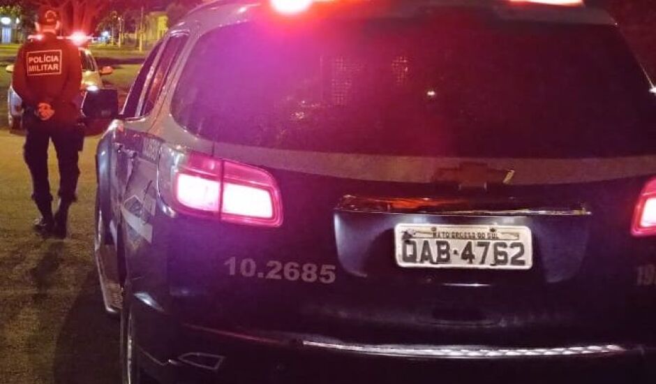 PM precisou usar spray de pimenta para conduzi-lo até a Delegacia