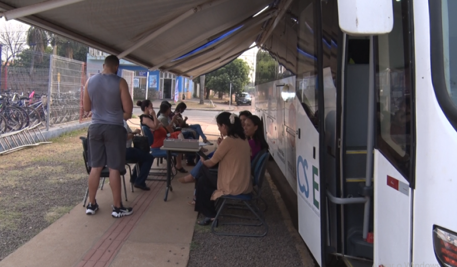 O atendimento da Justiça Itinerante acontece das 7h às 11h.