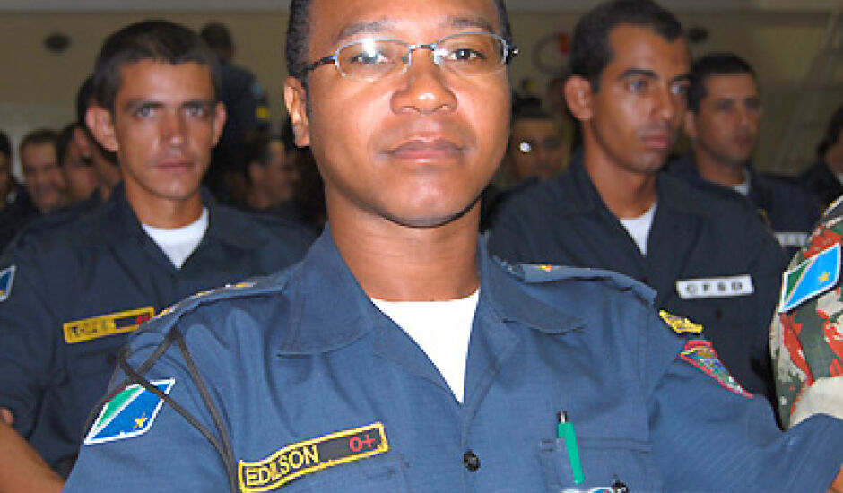 O comandante do Pelotão de Trânsito de Três Lagoas, Edílson de Oliveira Ramos