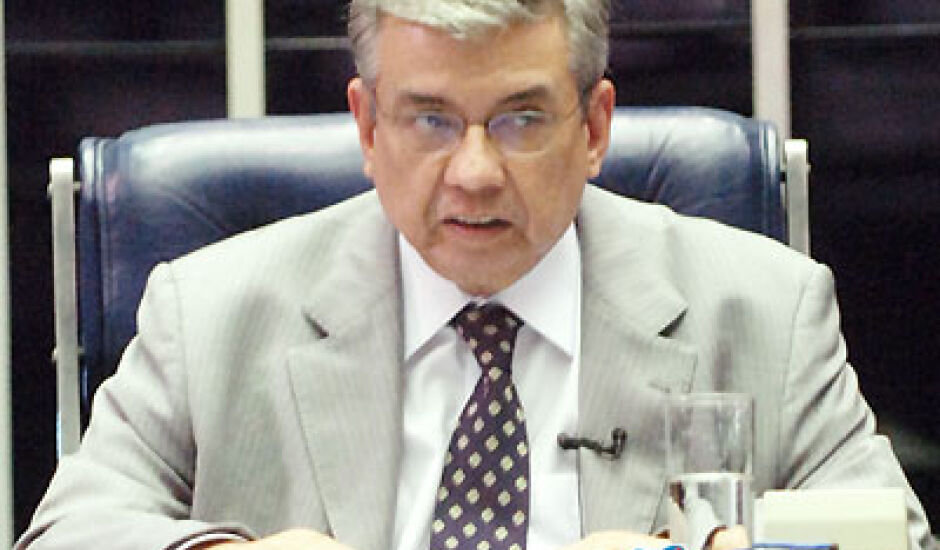 Senador Garibaldi Alves Filho, presidente do Senado