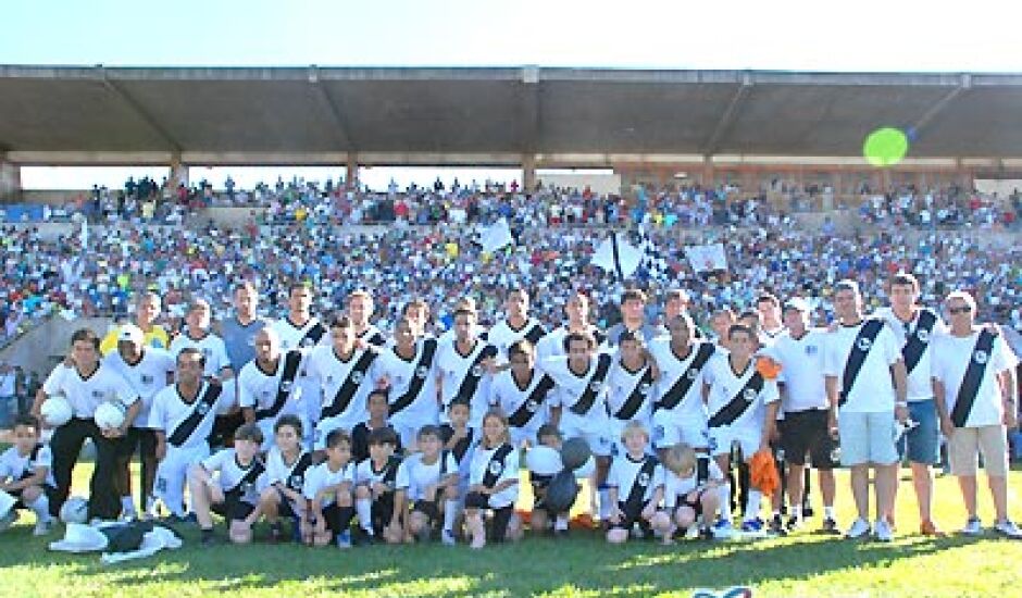 A equipe que alegrou a torcida durante o Campeonato Estadual de Mato Grosso do Sul de 2008
