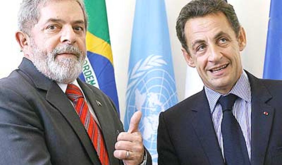 Lula e Sarkozy