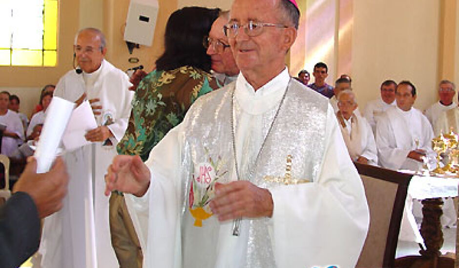 Dom Izidoro Kosinski é bispo de Três Lagoas desde 1981
