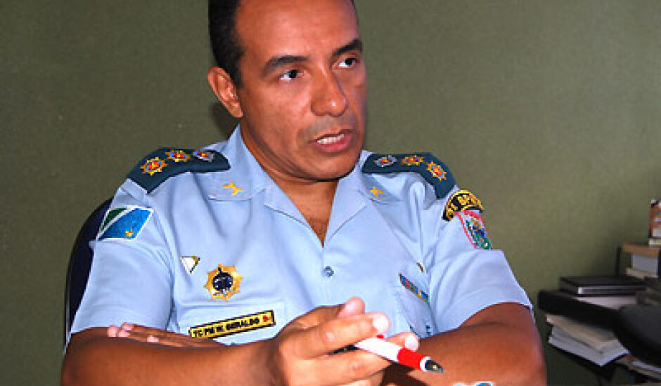 Comandante do 2º Batalhão da Polícia Militar, Washington Geraldo de Oliveira