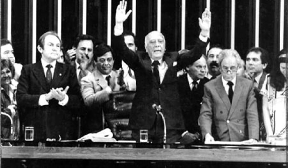 Sarney recordou a trajetória política de Ulysses Guimarães