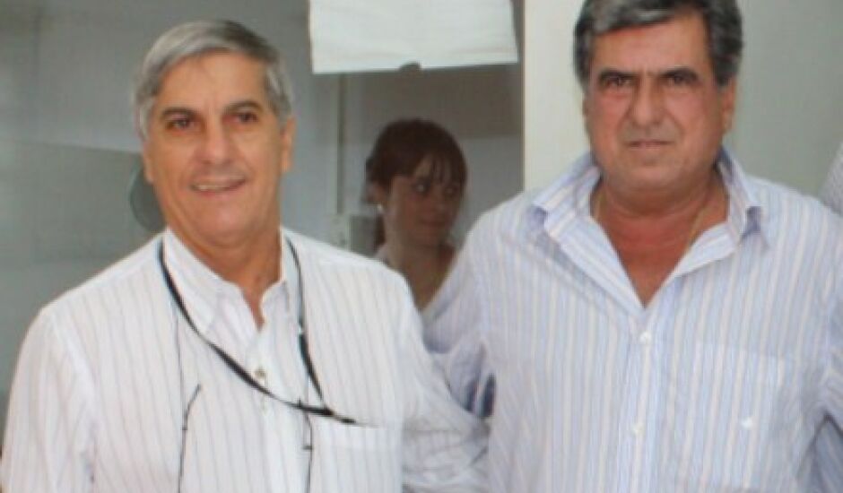 André Ferreira e o sucessor, José Robson Almeida