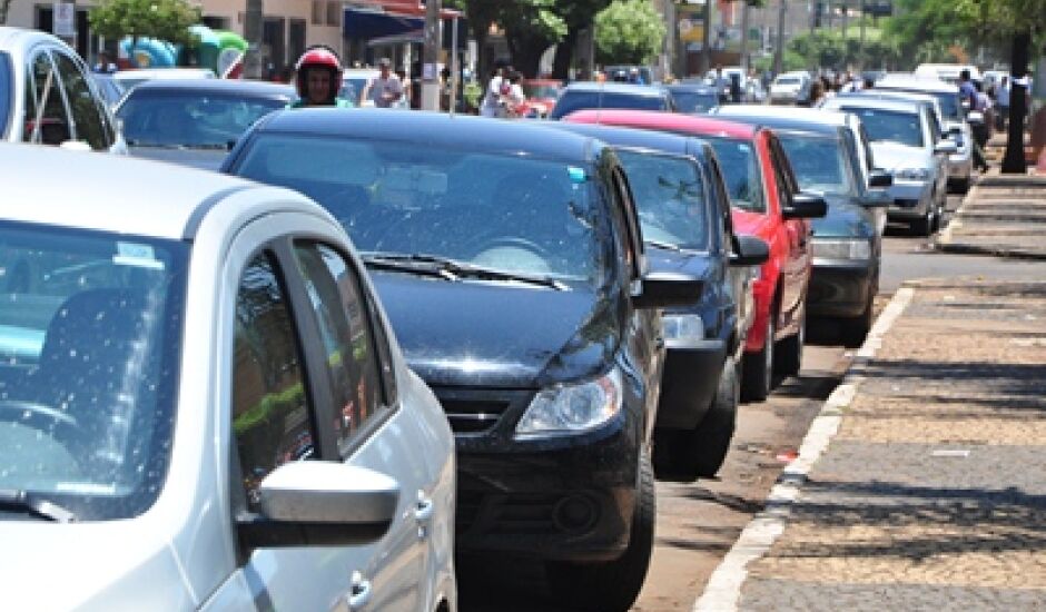 Área central conta com 1,8 mil vagas de estacionamentos para carros