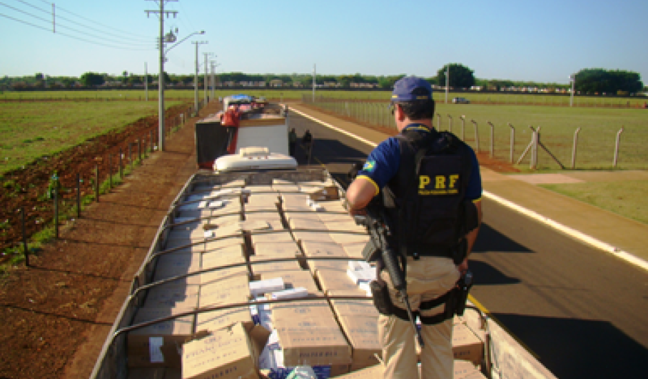 Maioria dos contrabandos vem do Paraguai