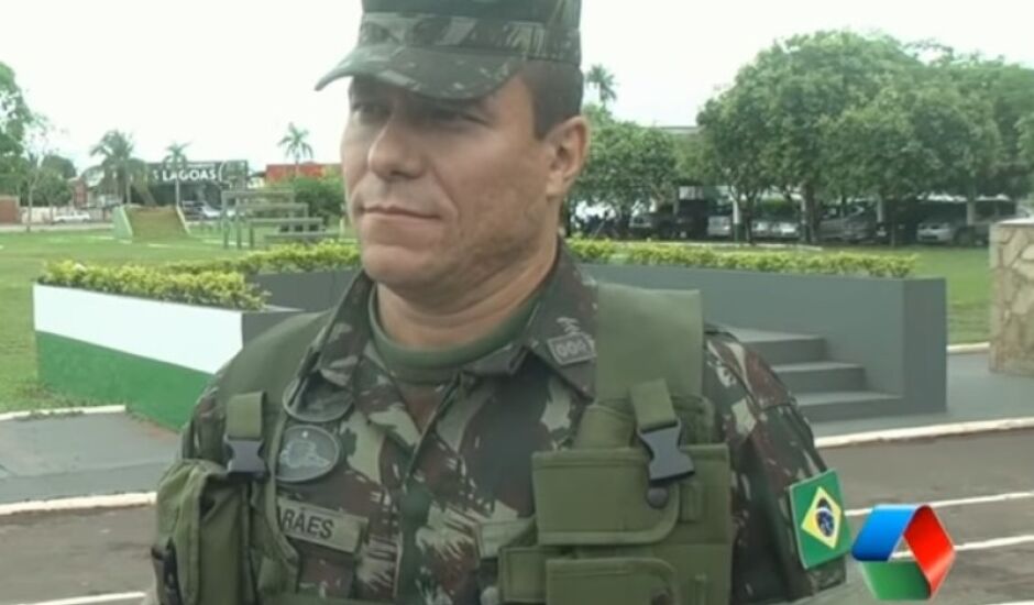 Tenente coronel Alexandre Guimarães é o comandante da Operação Urubupungá