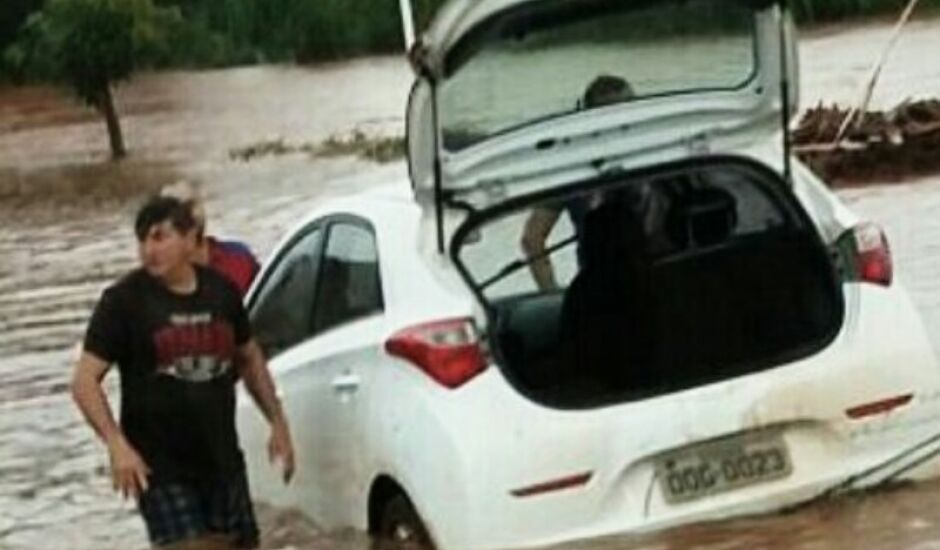 O município de Paranaíba, região do Bolsão, também foi castigado pelas chuvas